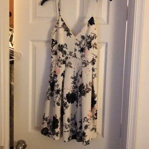 Pink Lily floral dress